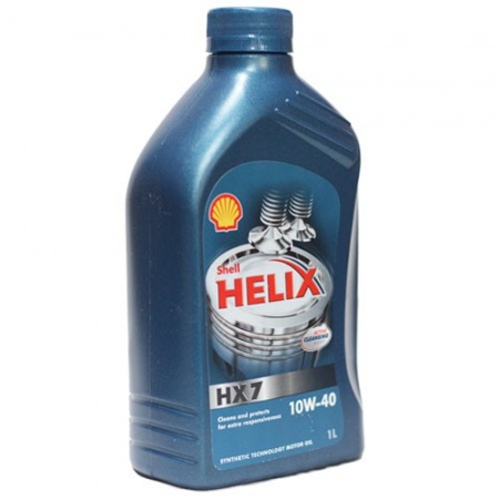 Масло моторное Shell Helix HX7 A3/B4 10W-40 SN PLUS  1л