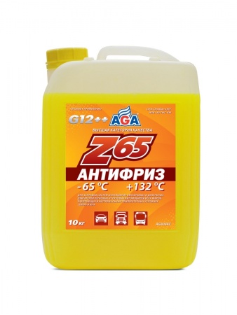 Антифриз G12++ (желтый) AGA Z65 5кг