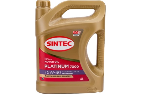 Масло моторное SINTEC Platinum 7000 GF-6A 5W-30 SP 4л