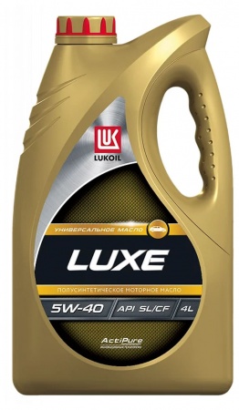Масло моторное Лукойл Люкс 5W-40 SL/CF  4л
