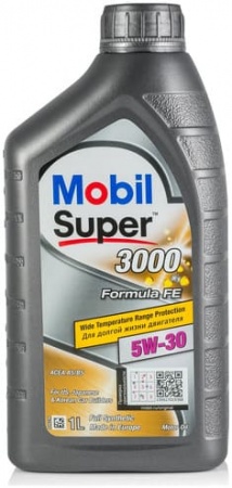 Масло моторное Mobil Super 3000 X1 Formula FE A5/B5 5W-30 SL/CF 1л