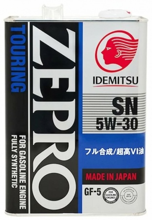 Масло моторное Idemitsu Zepro Touring GF-5 5W-30 SN 4л