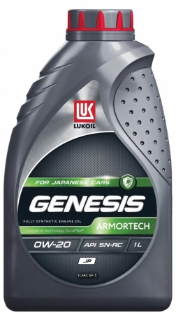 Масло моторное Лукойл Genesis Armortech JP GF-5 0W-20 SN 1л