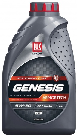 Масло моторное Лукойл Genesis Armortech HK A3/B4 5W-30 SL/CF (SN) 1л