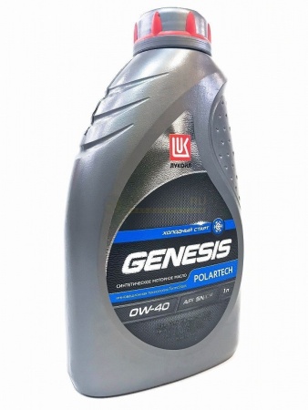Масло моторное Лукойл Genesis Armortech A3/B4 0W-40 SN/CF 1л