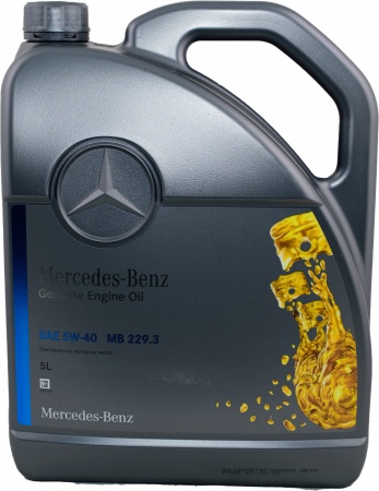 Масло моторное Mercedes-Benz 5W-40 MB 229.3 5л