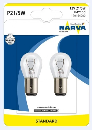 Лампа подсветки W21/5W 12V 21/5W Narva 17919