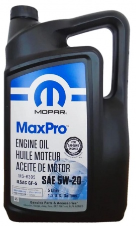 Масло моторное Mopar MaxPro GF-6A 5W-20 SP 5л