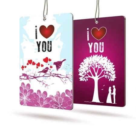 Ароматизатор подвесной AVS картон I LOVE YOU GS-035 AVS A07012S