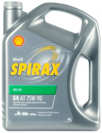 Масло трансмиссионное Shell Spirax S4 AT 75W-90  4л