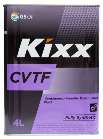 Масло трансмиссионное Kixx  CVTF 4л