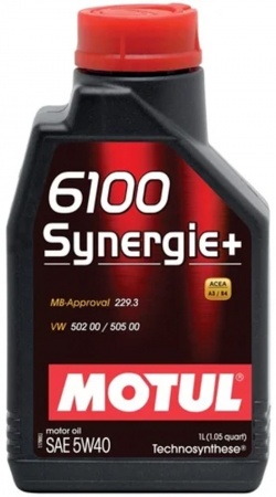 Масло моторное Motul 6100 SYN-nergy A3/B4 5W-40 SL  1л
