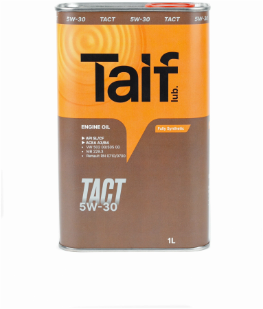 Масло моторное TAIF TACT A3/B4 5W-40 SL 1л