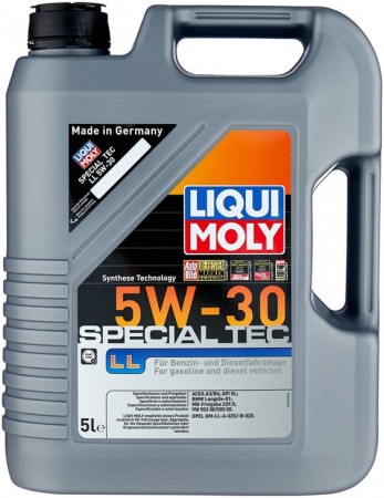 Масло моторное LIQUI MOLY Special Tec LL A3/B4 5W-30 SL 5л