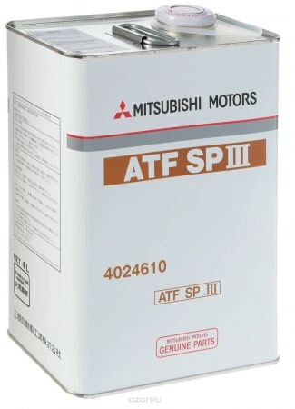 Масло трансмиссионное Mitsubishi ATF SP-III  4 л