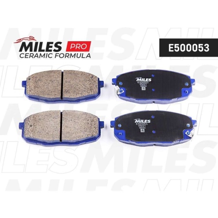 Колодки тормозные MILES E500053