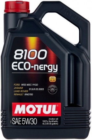 Масло моторное Motul 8100 ECO-nergy A5/B5 5W-30 SL 4л