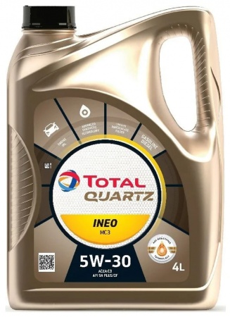 Масло моторное Total Quartz Ineo MC3 C3 5W-30 SN PLUS/CF 4л