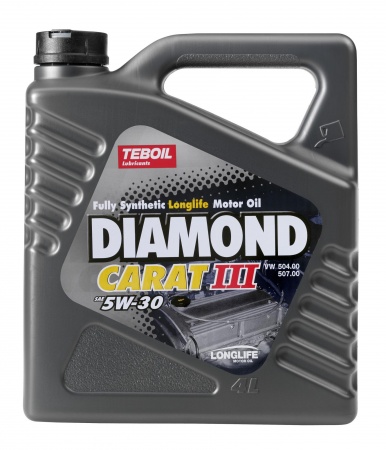 Масло моторное TEBOIL DIAMOND CARAT ||| C3 5W-30 SN 4л
