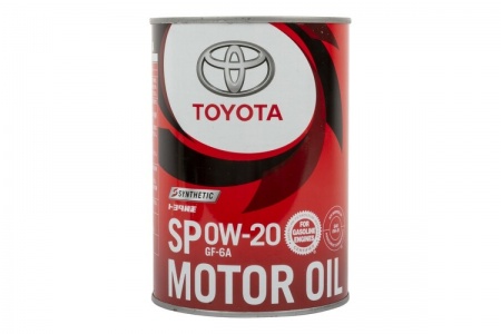 Масло моторное Toyota Motor Oil GF-6A 0W-20 SP 1л