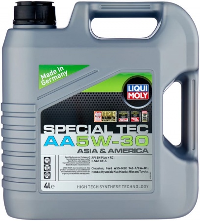 Масло моторное LIQUI MOLY Special Tec AA GF-6A 5W-30 SP 4л