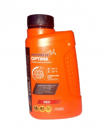 Антифриз G12 (красный) Coolstream Optima 1кг