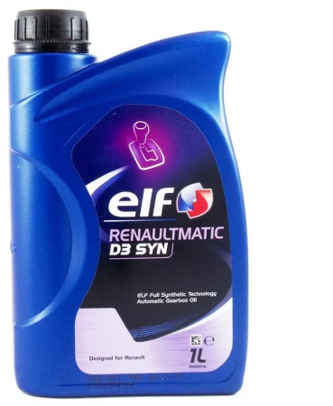Масло трансмиссионное Elf ATF RenaultMatic D3 Syn  1л