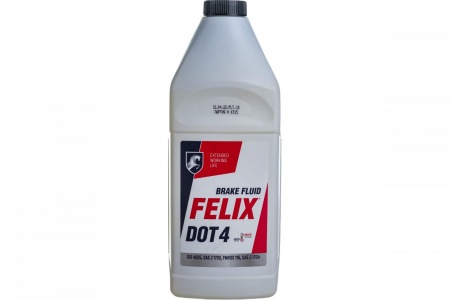 Жидкость тормозная DOT 4 0,455кг FELIX