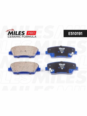 Колодки тормозные MILES E510191