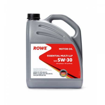 Масло моторное ROWE Essential Multi LLP C3 5W-30 SM/CF 4л