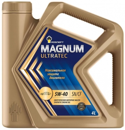 Масло моторное Rosneft Magnum Ultratec 5W-40 SN/CF 4л