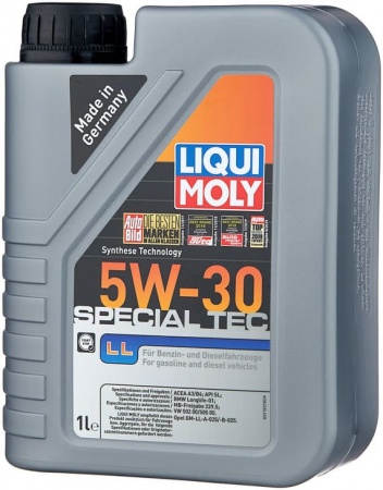 Масло моторное LIQUI MOLY Special Tec LL A3/B4 5W-30 SL 1л
