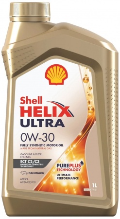 Масло моторное Shell Helix Ultra ECT C2/C3 0W-30 SN 1л