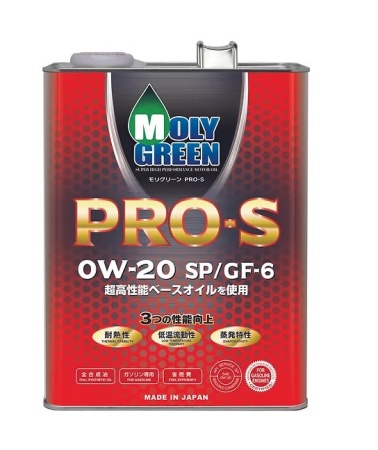 Масло моторное MOLYGREEN PRO S GF-6 0W-20 SP 4л
