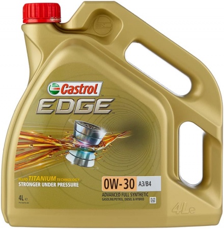 Масло моторное Castrol EDGE A3/B4 0W-30 SL/CF 4л