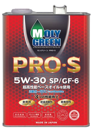 Масло моторное MOLYGREEN PRO S GF-6 5W-30 SP 4л