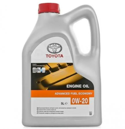 Масло моторное Toyota Engine Oil AFE Extra GF-5 0W-20 SN PLUS 5л
