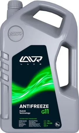 Антифриз G11 (зеленый) LAVR 5кг