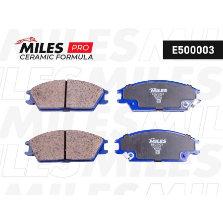 Колодки тормозные MILES E500003