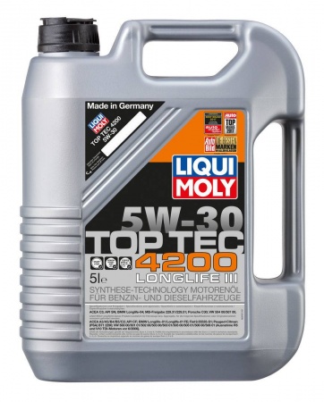Масло моторное LIQUI MOLY Top Tec 4200 C3 5W-30 SP 5л
