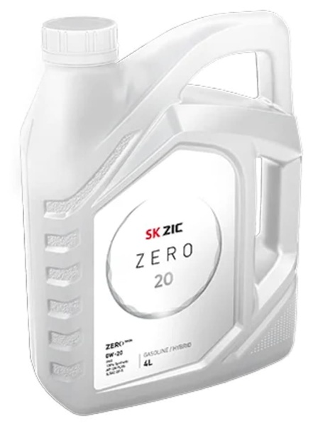 Масло моторное ZIC ZERO 20 GF-5 0W-20 SN PLUS 4л