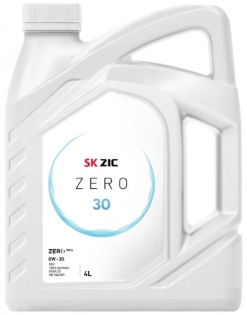 Масло моторное ZIC ZERO 30 C3 0W-30 4л