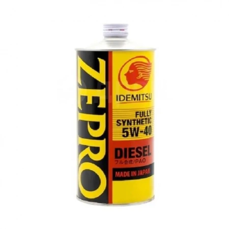 Масло моторное Idemitsu Zepro Diesel 5W-40 CF 1л