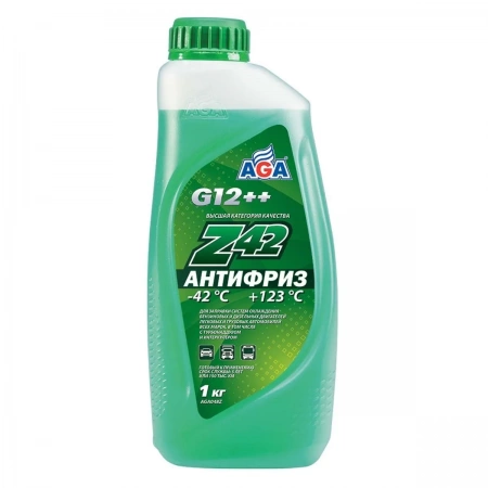 Антифриз G12++ (зеленый) AGA Z42 1кг