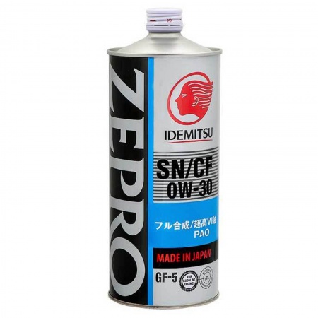Масло моторное Idemitsu Zepro Touring Pro GF-5 0W-30 SN/CF 1л