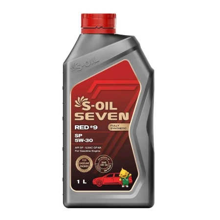 Масло моторное S-OIL 7 RED #9 GF-6A 5W-30 SP 1л