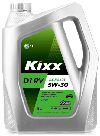 Масло моторное Kixx D1 C3 5W-30 SN/CF 5л