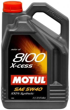 Масло моторное Motul 8100 X-cess A3/B4 5W-40 SN 5л