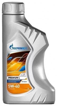 Масло моторное Gazpromneft Premium L A3/B3 5W-40 SL/CF  1л
