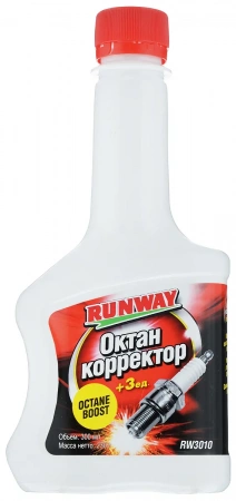 Присадка топлива октан корректор 300мл Runway